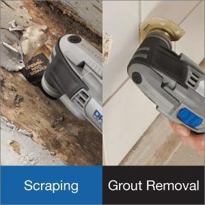 Scraping and Grout Removal